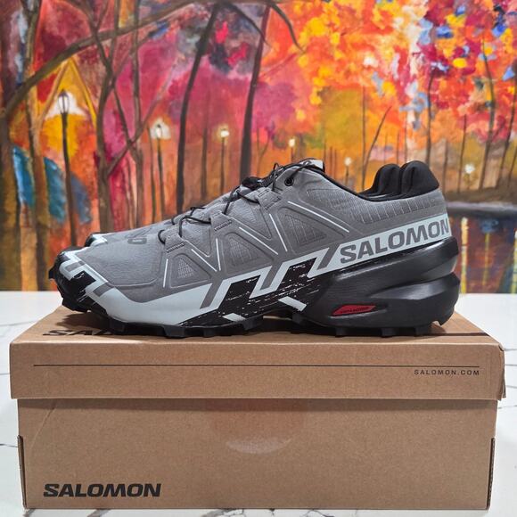 Salomon Speedcross 6 Quiet Shade Pearl Blue Size 12 Men\'s main image 7
